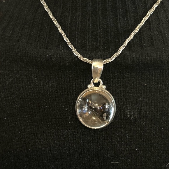 925 Sterling Super 7 gemstone necklace - Picture 3 of 5